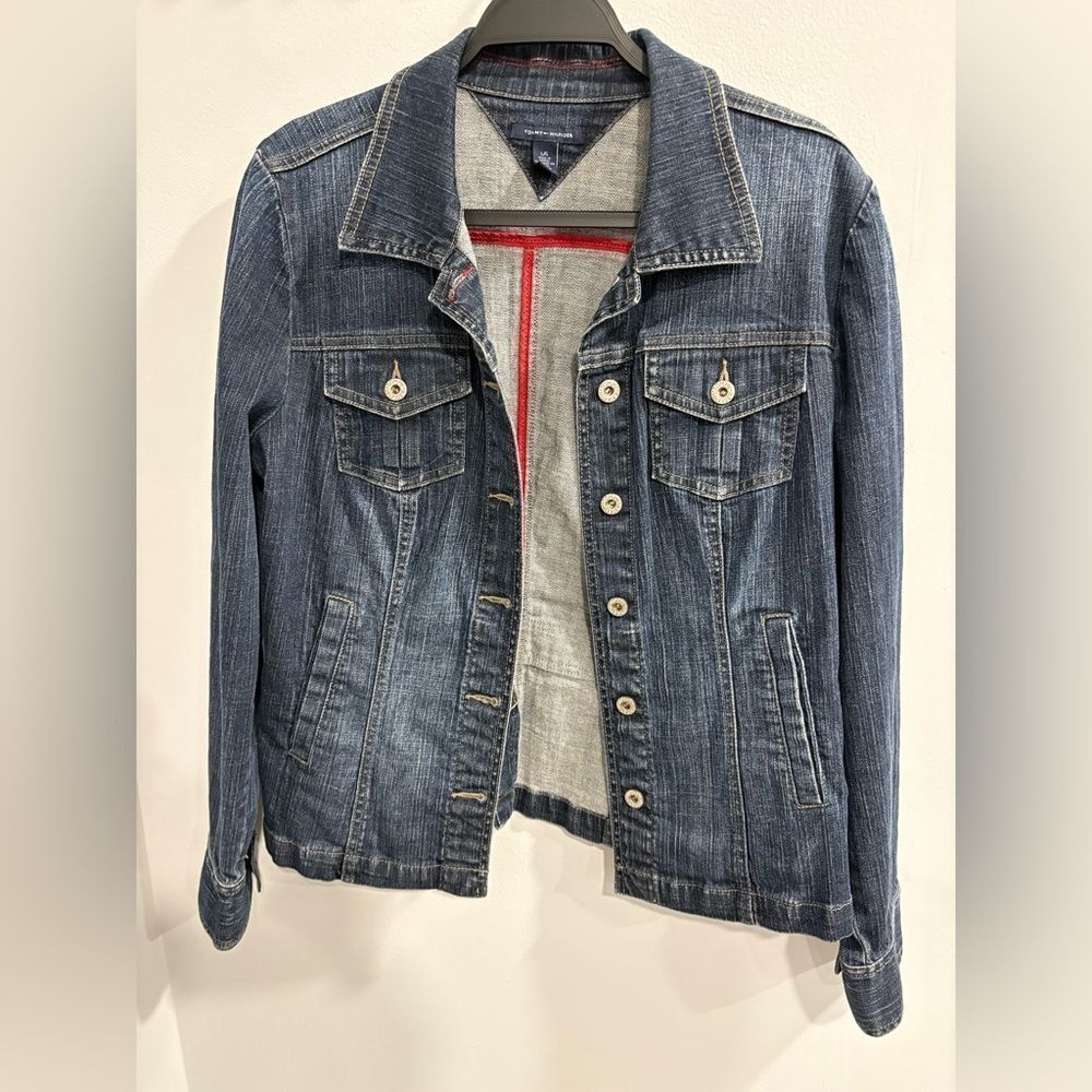 Tommy Hilfiger Women’s Dark Blue Denim Jacket